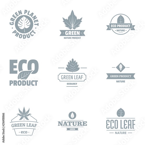 Proviant logo set. Simple set of 9 proviant vector logo for web isolated on white background