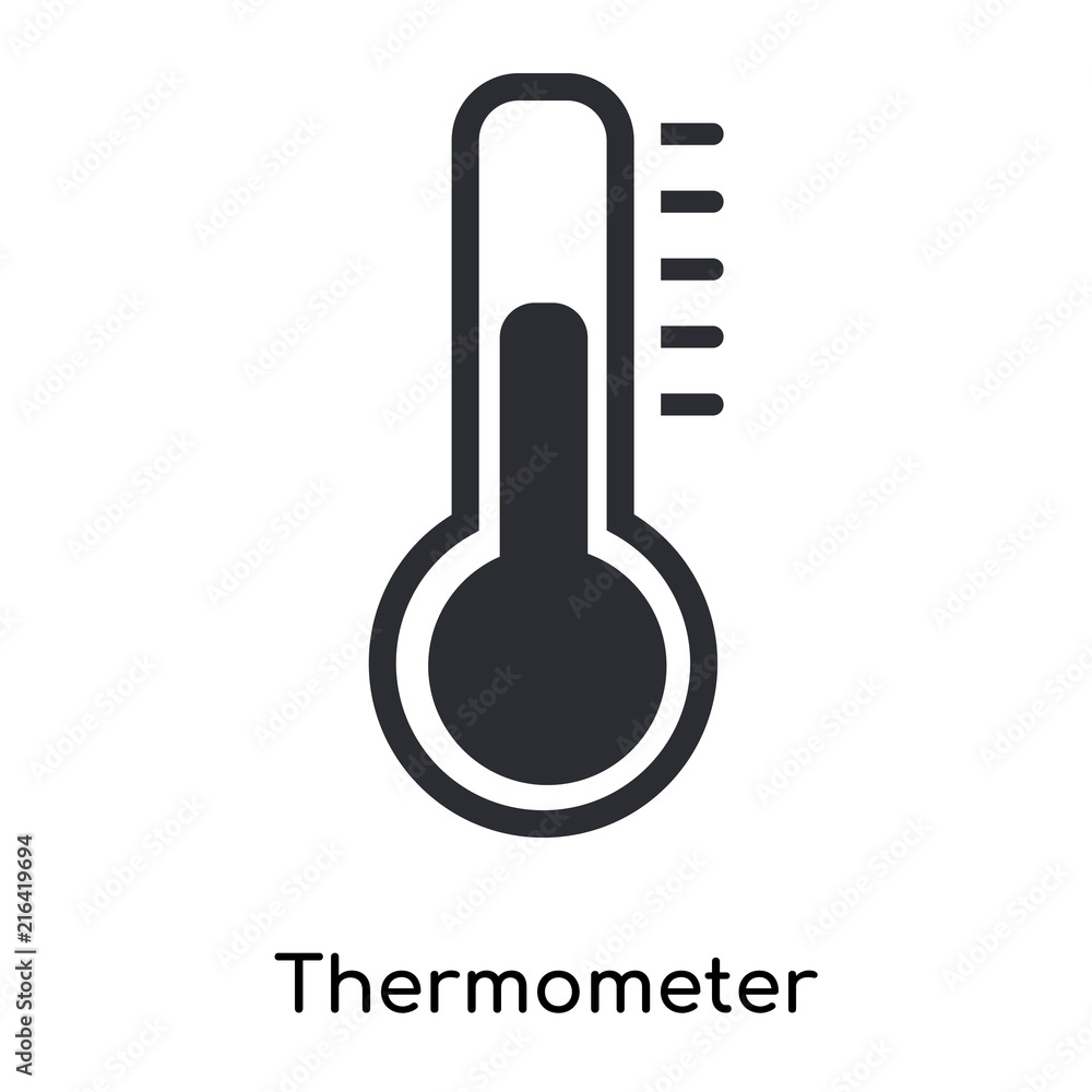 thermometer icon isolated on white background. Simple and editable thermometer icons. Modern icon vector illustration. thermometer icon isolated on white background. Simple and editable thermometer icons. Modern icon vector illustration.