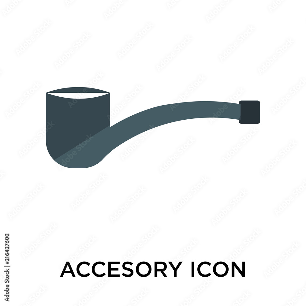 Accesory icon vector sign and symbol isolated on white background, Accesory logo concept Accesory icon vector sign and symbol isolated on white background, Accesory logo concept