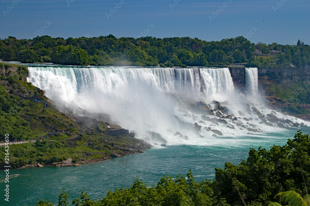 Niagara Falls rushing waters Niagara Falls rushing waters