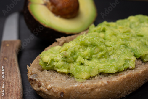 Avocado Nahaufnahme als Aufstrich