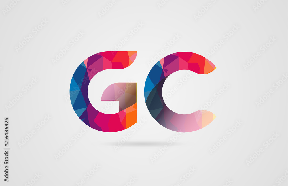 alphabet letter gc g c logo combination design alphabet letter gc g c logo combination design