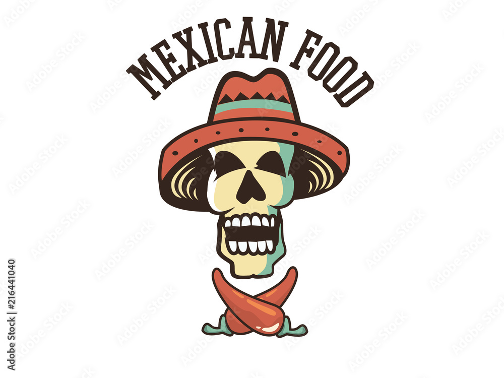 mexican food logo