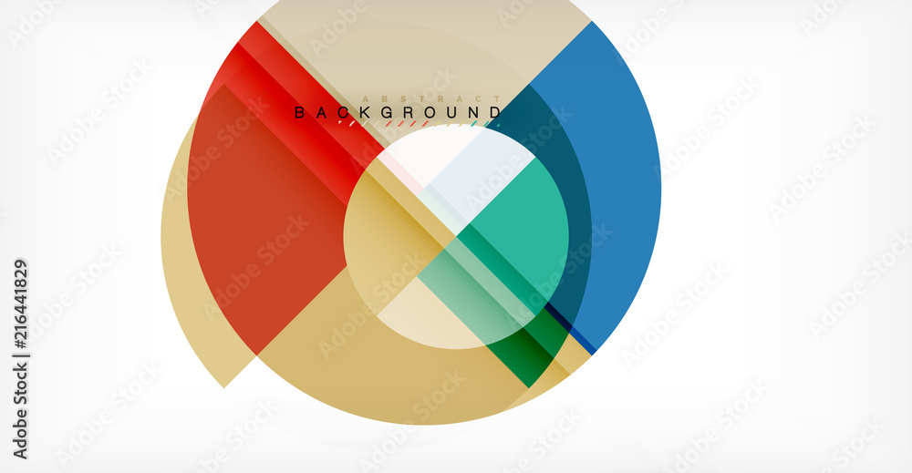 Vector circle abstract background Vector circle abstract background