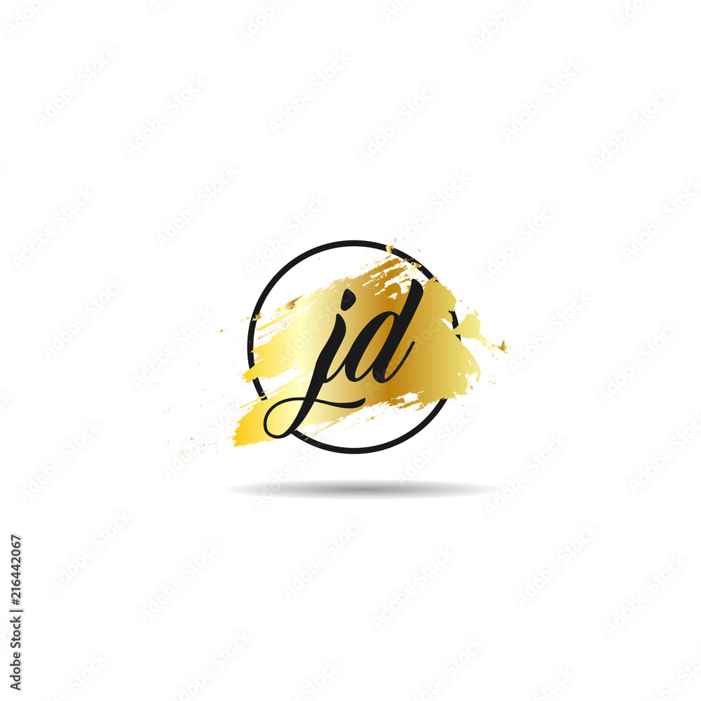 Initial Letter JD Logo Template Design Initial Letter JD Logo Template Design