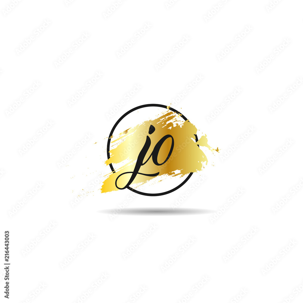 Initial Letter JO Logo Template Design Initial Letter JO Logo Template Design