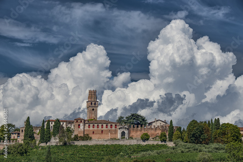 Castello di Susegana (San Salvatore), panorama di Treviso photo