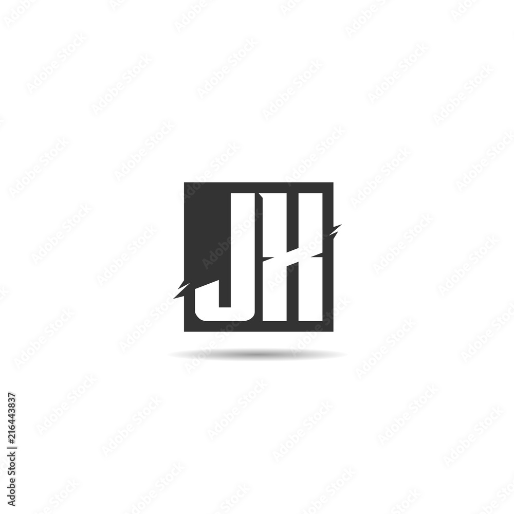 Initial Letter JX Logo Template Design Initial Letter JX Logo Template Design