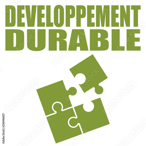 Logo développement durable.