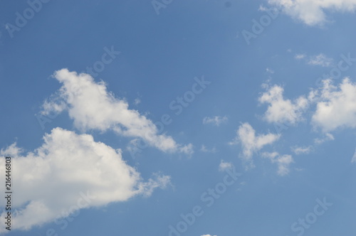 Fototapeta Naklejka Na Ścianę i Meble -  Clouds in the blue sky - Background
