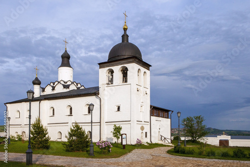 Sviyazhsk, Russia, June 04, 2018: Assumption Cathedral in Sviyazhsk, Republic of Tatarstan. © AKlion