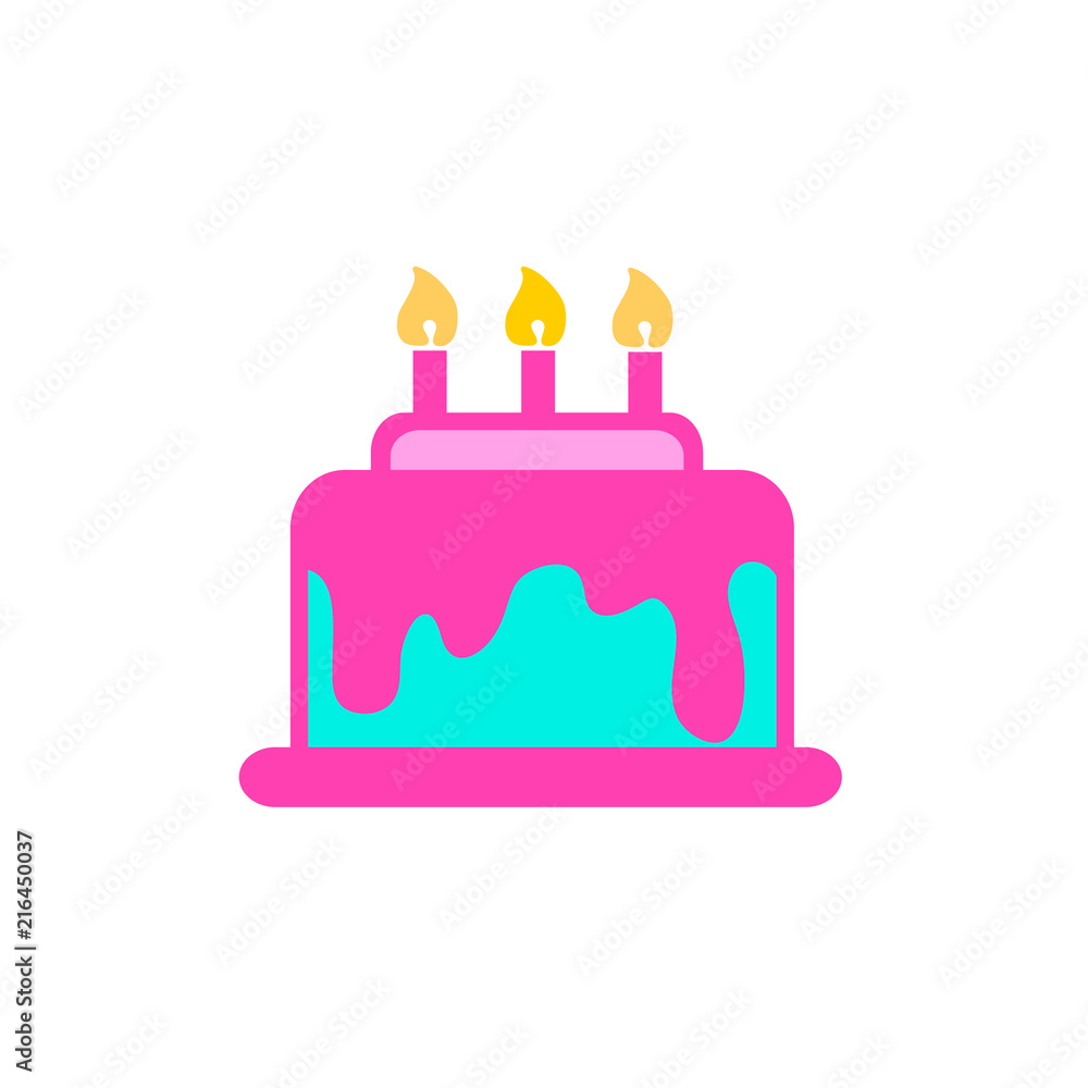 line cake Icon line cake Icon