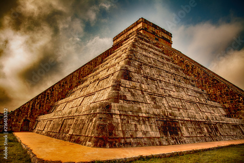 Maya Temple Maya Tempel Yucatan