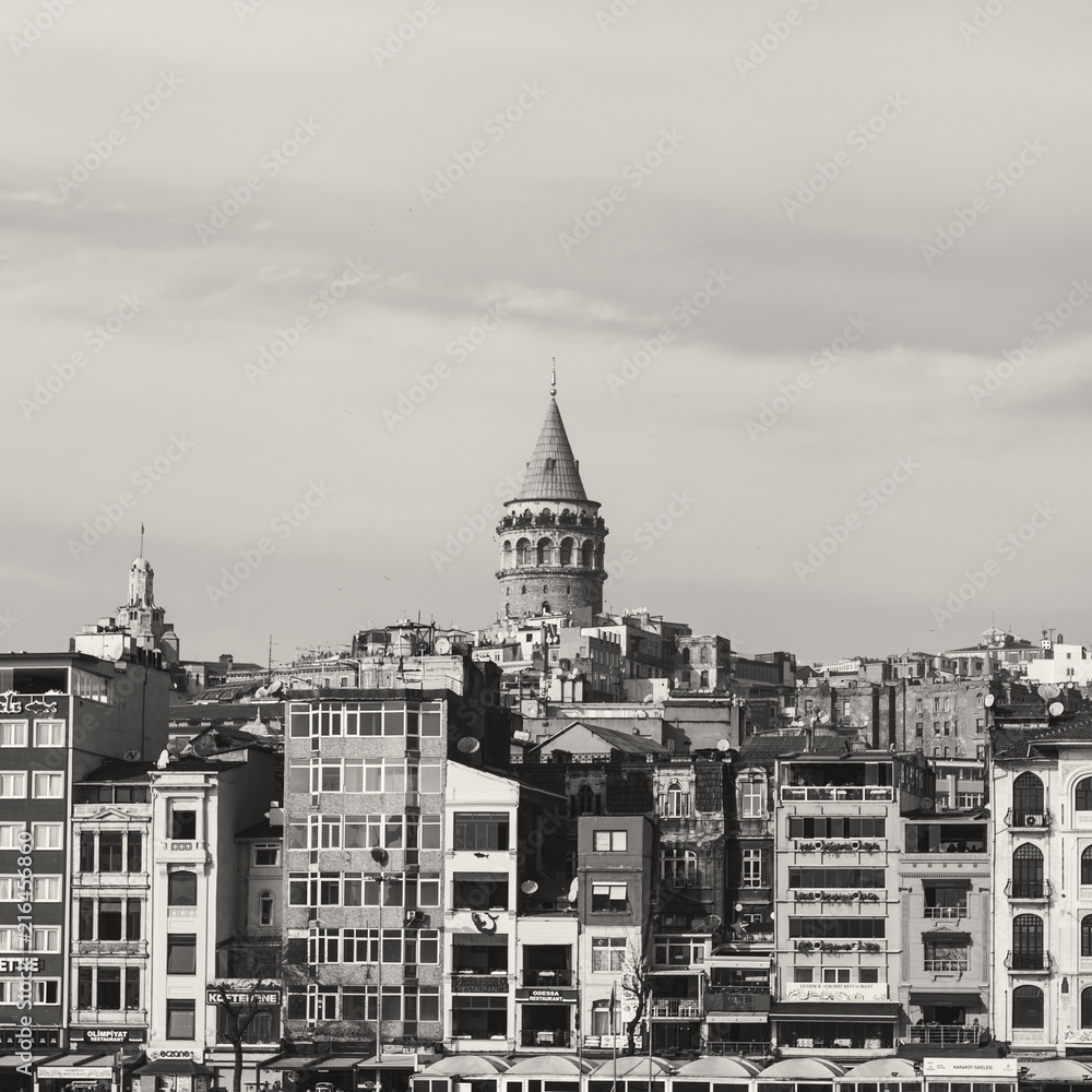 Galata tower from Bosphorus