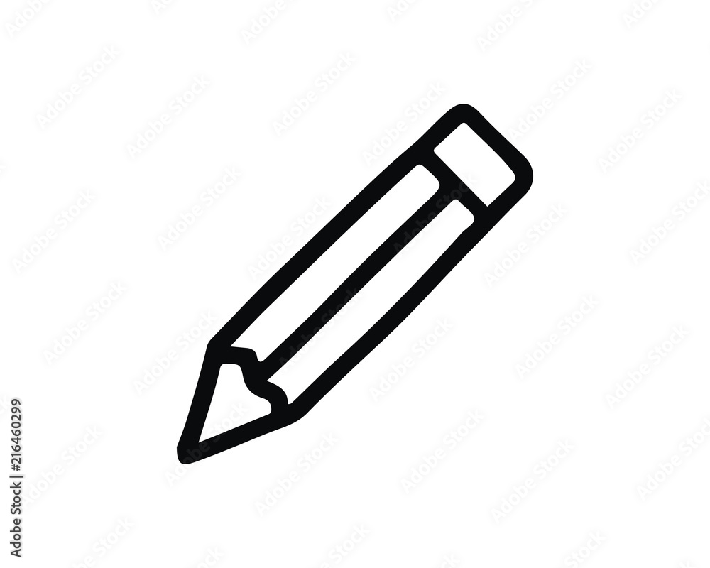 write hand drawn icon , designed for web and app write hand drawn icon , designed for web and app