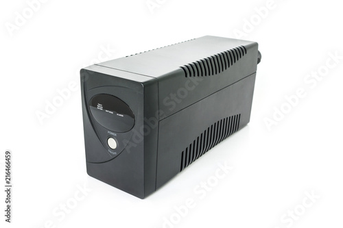 uninterruptible power supply system on a white background