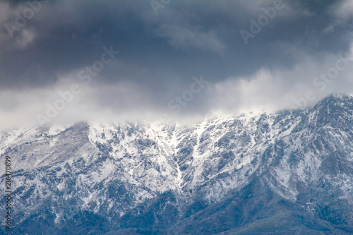 Wallpaper Mural Wasatch Mountains Winter Torontodigital.ca