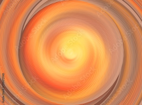 Orange spiral background usable for background, websites, banners