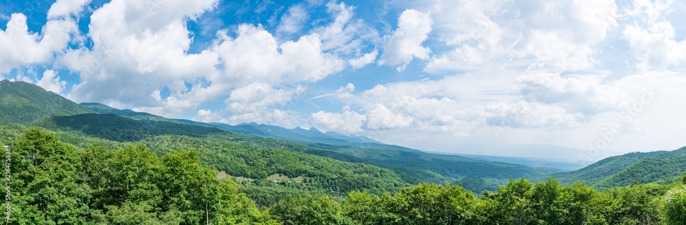 青空・八ヶ岳