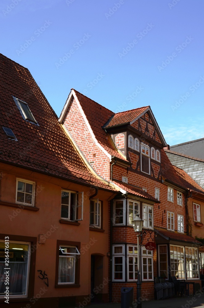 Obraz premium Centre historique de la vieille ville de Lüneburg (Allemagne) 