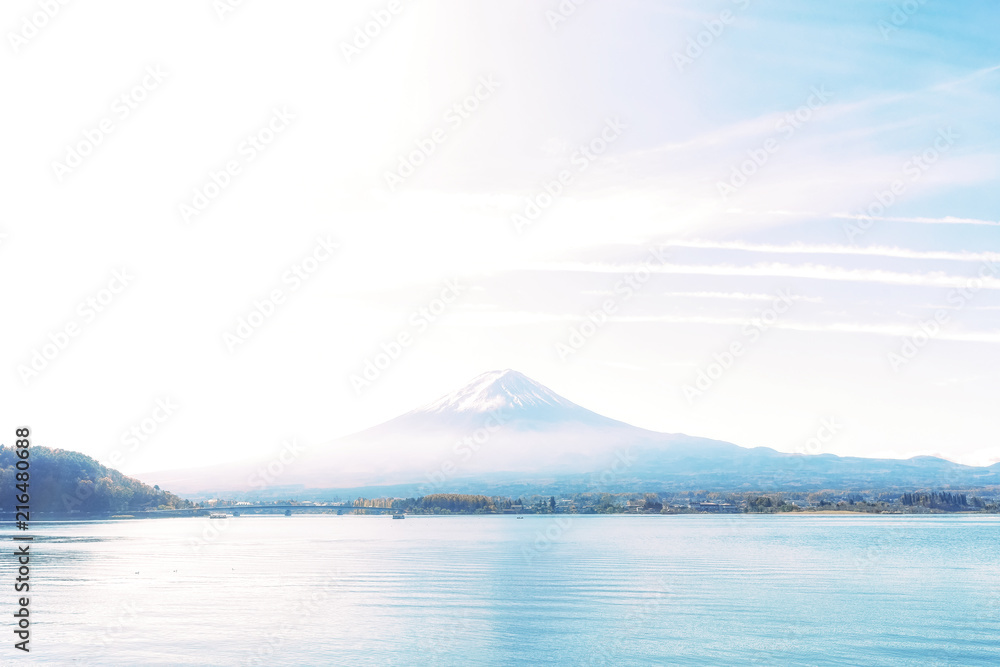 富士山と河口湖 2