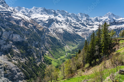 Alps panorama from Murren © AlehAlisevich