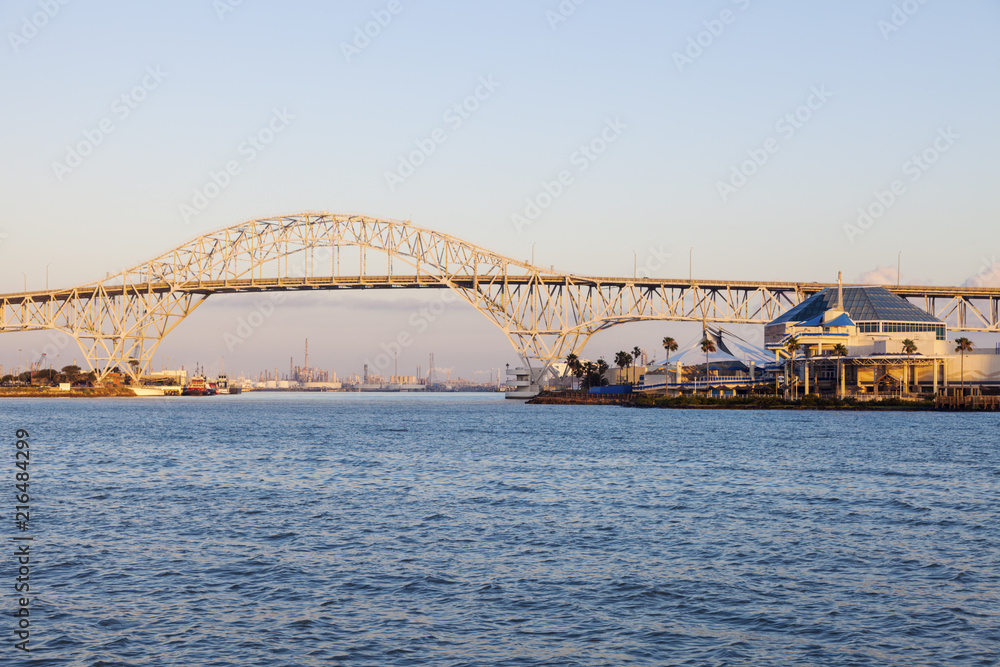 Naklejka premium Corpus Christi Harbor Bridge