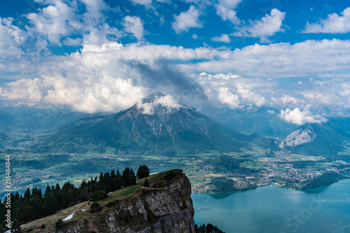 Alps panorama from Niederhorn photo