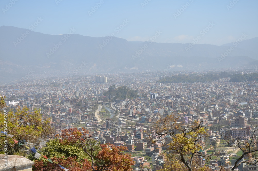 Kathmandu (capital of Nepal) panorama