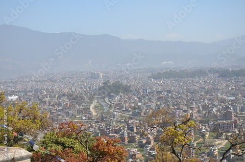 Kathmandu  capital of Nepal  panorama