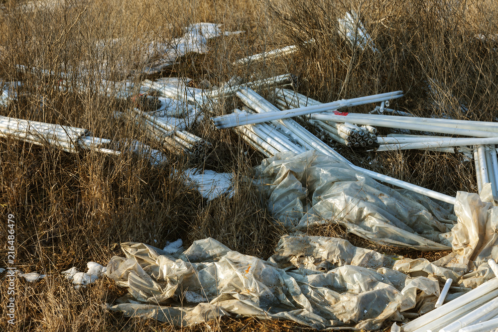 Ecological problem, disaster. Criminal disposal of fluorescent mercury