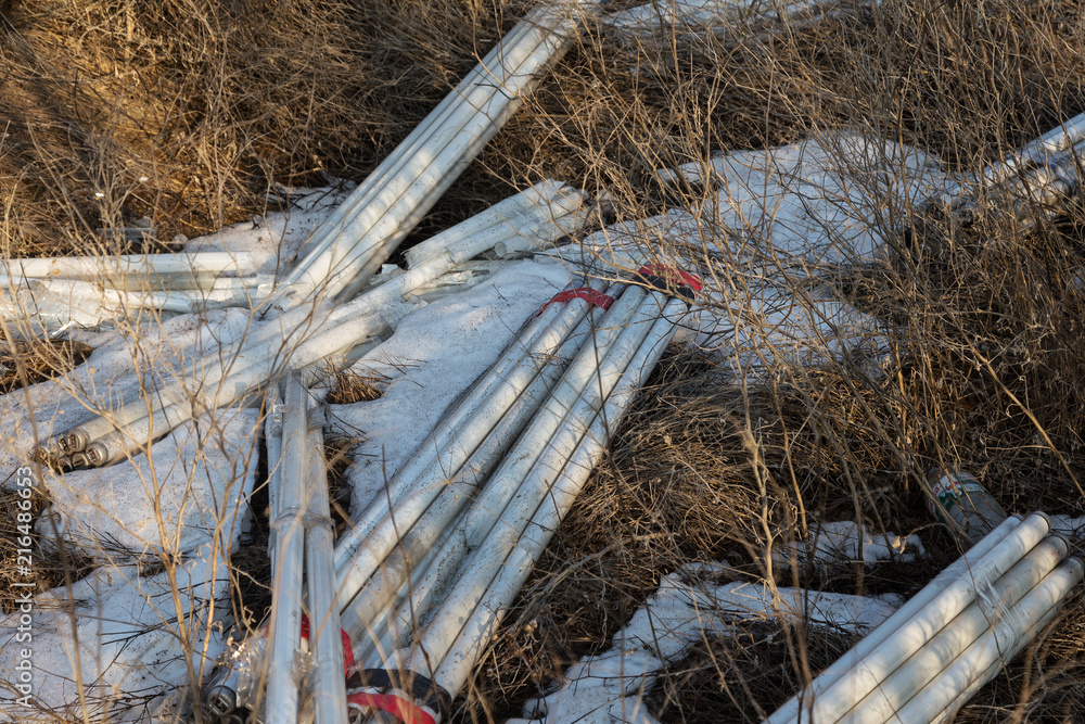 Ecological problem, disaster. Criminal disposal of fluorescent mercury