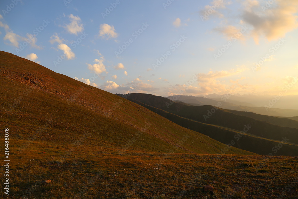 Fototapeta premium Tian Shan Gebirge