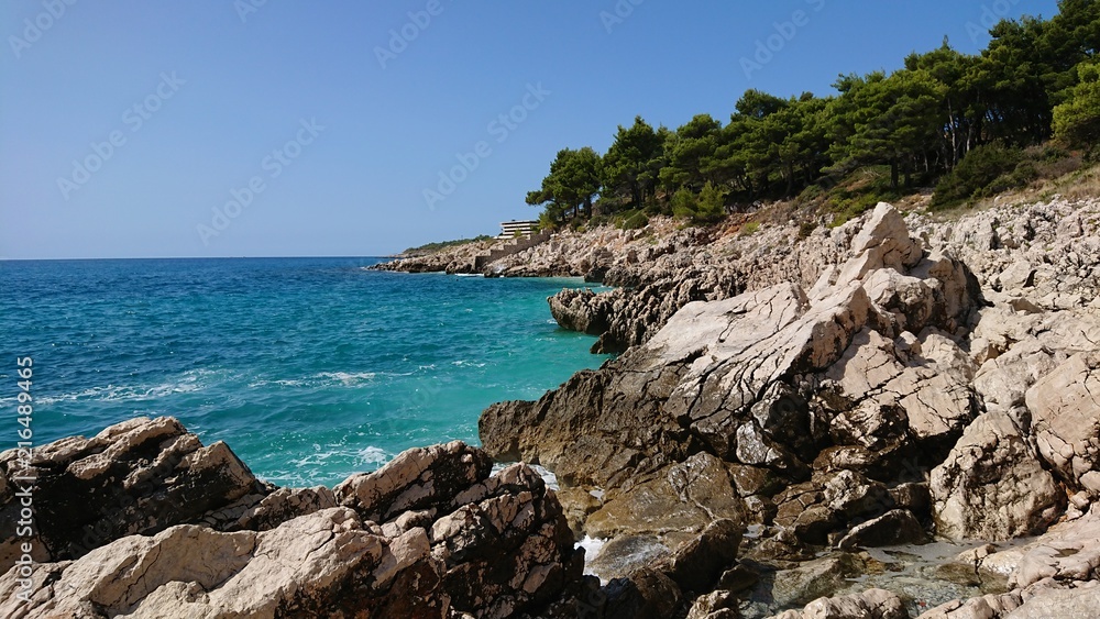 Fototapeta premium Chorwacja wybrzeże