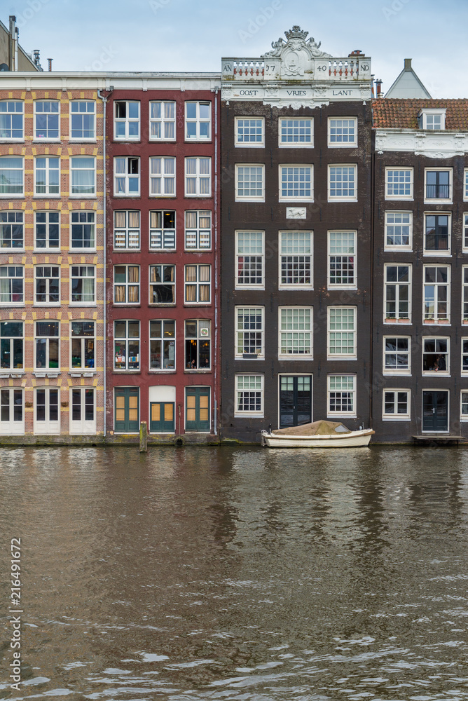 Obraz premium City of Amsterdam in the Netherlands
