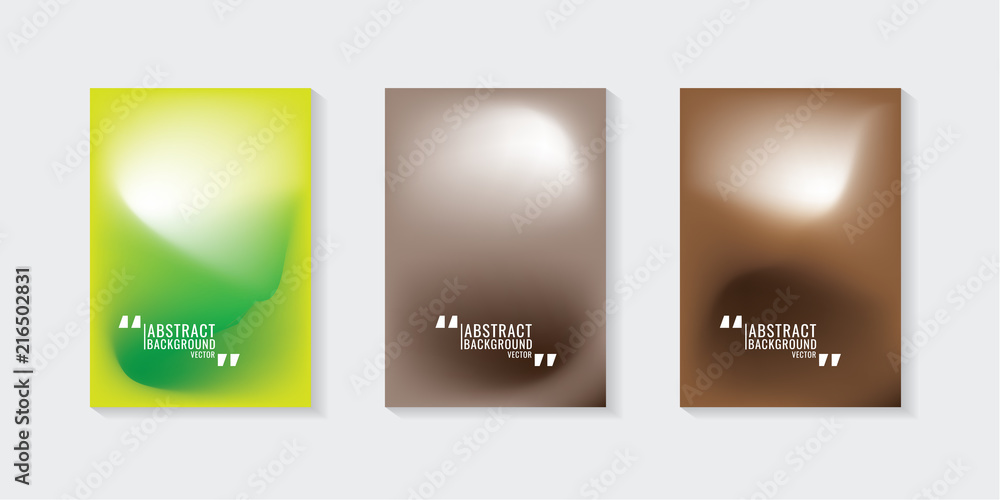 Fototapeta premium colorful abstract gradient background. design template. vector illustration artwork. on gray background
