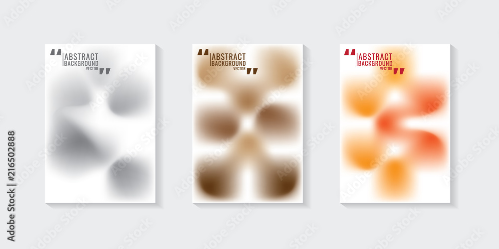 Fototapeta premium colorful abstract gradient background. design template. vector illustration artwork. on gray background