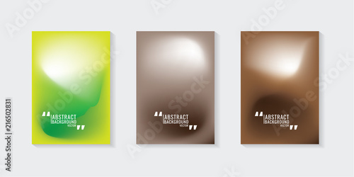 colorful abstract gradient background. design template. vector illustration artwork. on gray background