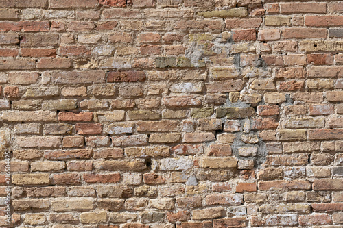 Old wall made of bricks