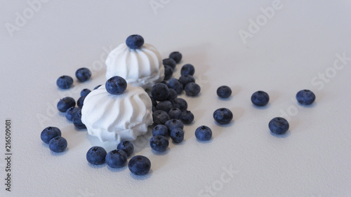 Blueberries and cranberries...