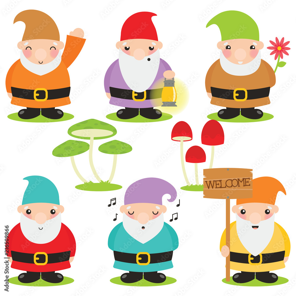 Obraz premium Garden Gnomes