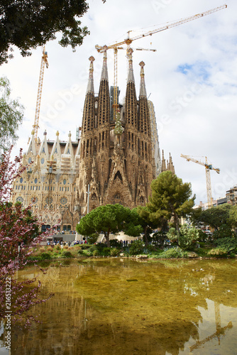 Sagrada Familia. Spain, Barcelona.
