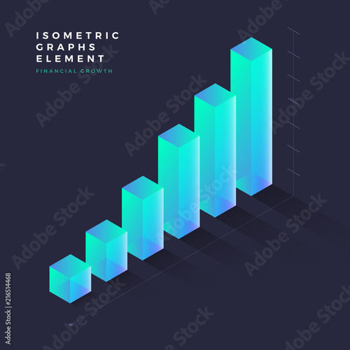Isometric graphic element