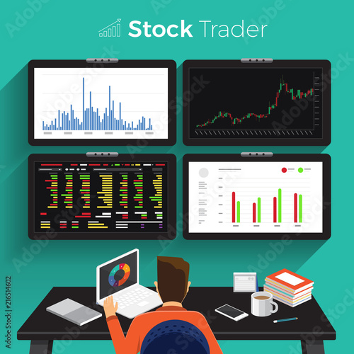 Stock trader exchange