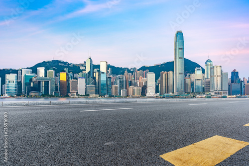 Photography Urban buildings and highways in Hongkong