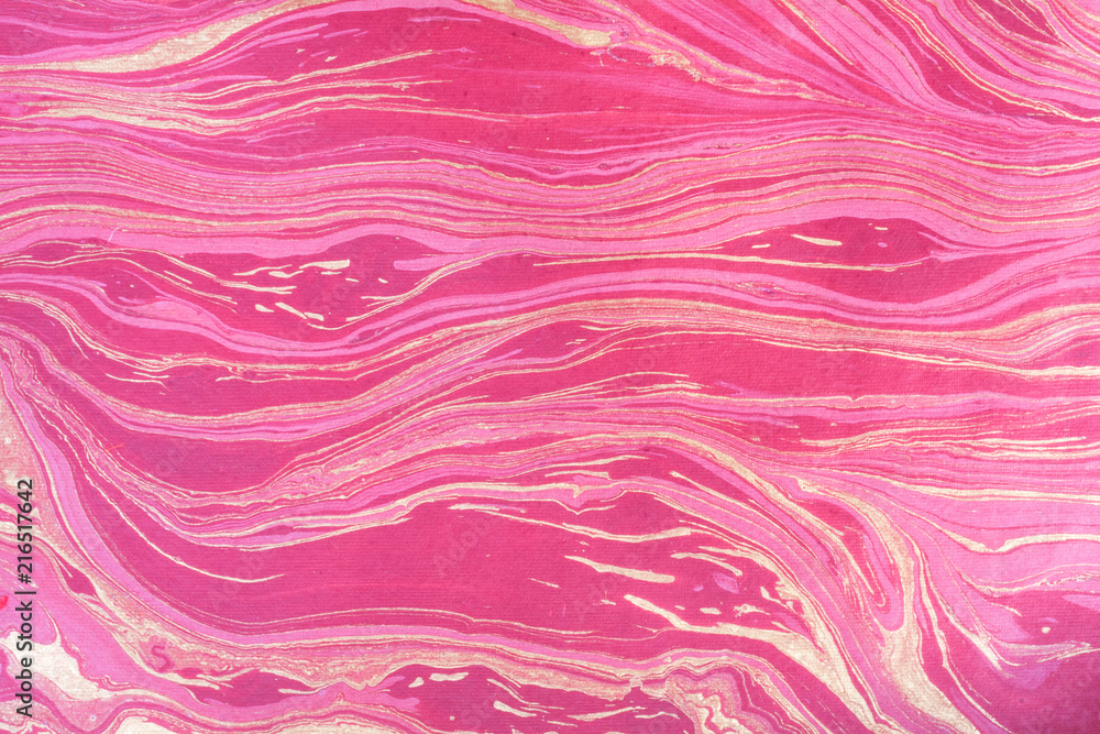 Recycled craft rough handmade red and gold paper textured abstract background. Art eco friendly kraft hand made pink batik paper natural material for Christmas,New year, Valentine decoration. Recycled craft rough handmade red and gold paper textured abstract background. Art eco friendly kraft hand made pink batik paper natural material for Christmas,New year, Valentine decoration.