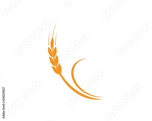 wheat Logo Template