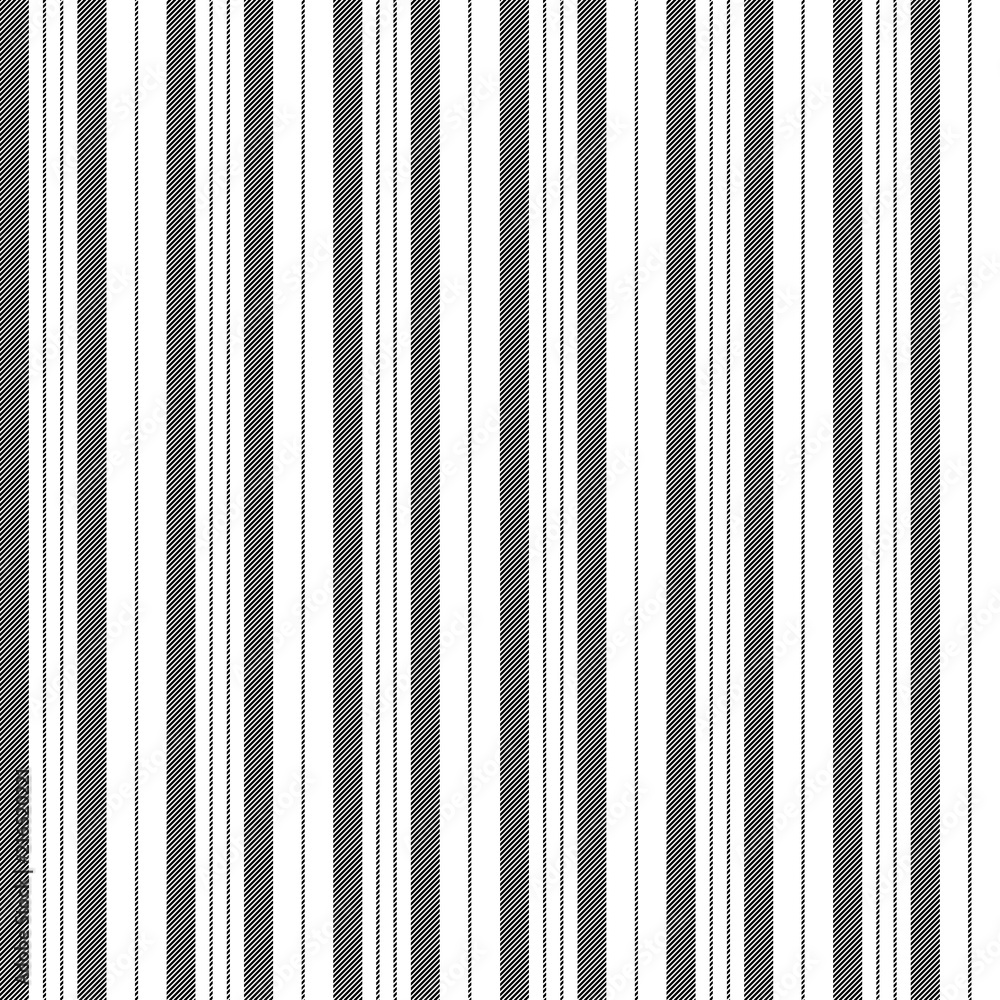 Obraz premium Black white classic striped pattern