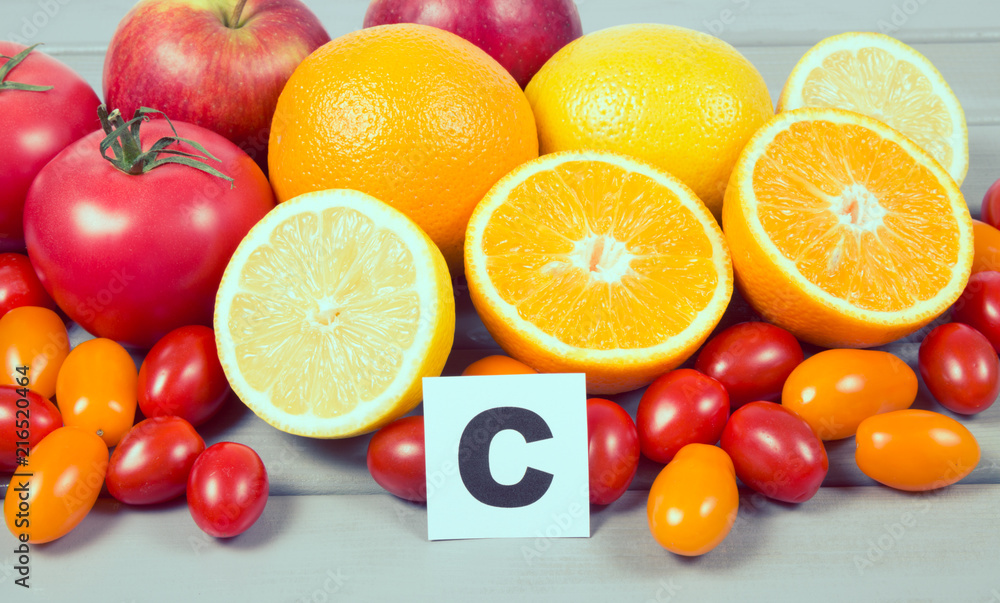 Healthy food - food products with a high content of vitamin c. Healthy food - food products with a high content of vitamin c.