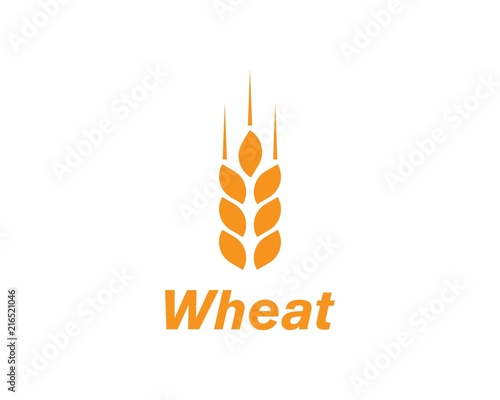 wheat Logo Template